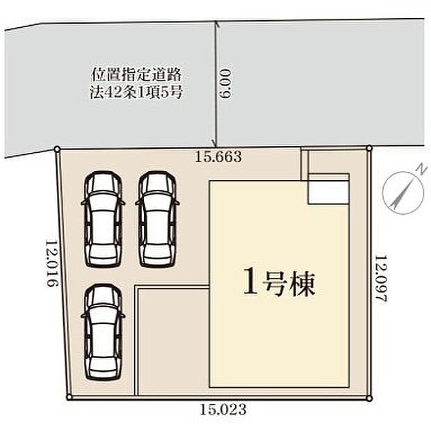 ~カースペース3台分ご用意~ ・3台分のカースペースがございますので、車通勤の方やご来客の多い方にもお勧めのお住まいです。 ・余裕の敷地で余裕の新生活をお過ごしいただけます。