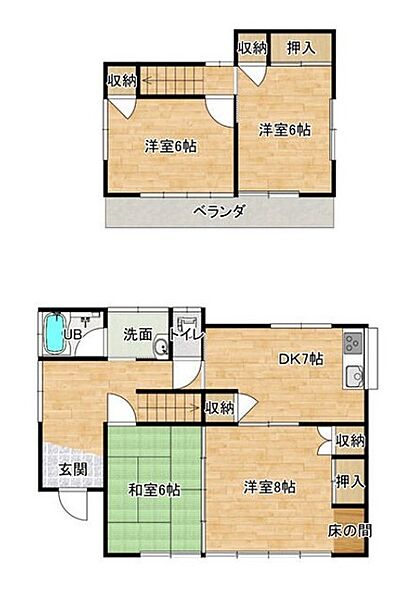 間取り：308000180591