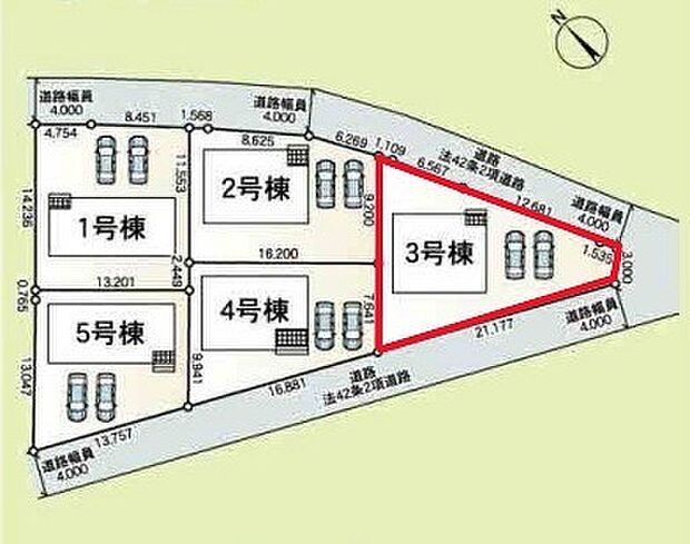 ~カースペース2台以上確保~ ・各棟カースペースが2台以上ございますので、車通勤の方にもお勧めのプランとなっております。 ・余裕の敷地で余裕のある新生活をお過ごしいただけます。