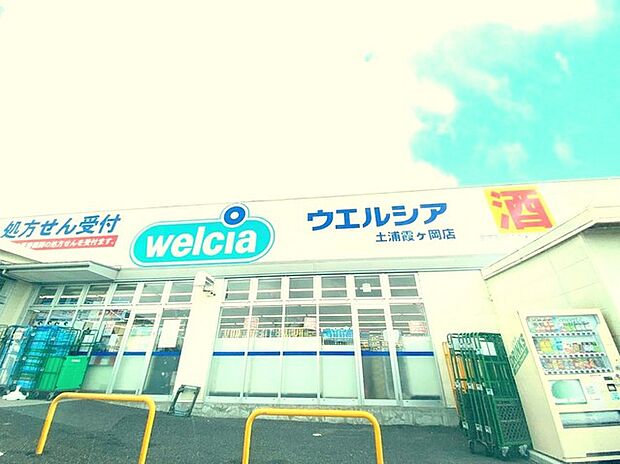 ウエルシア 土浦霞ヶ岡店(650m)