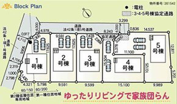 ～カースペース2台以上確保～ ・各棟カースペースが2台以上ございますので、車通勤の方にもお勧めのプランとなっております。 ・余裕の敷地で余裕のある新生活をお過ごしいただけます。