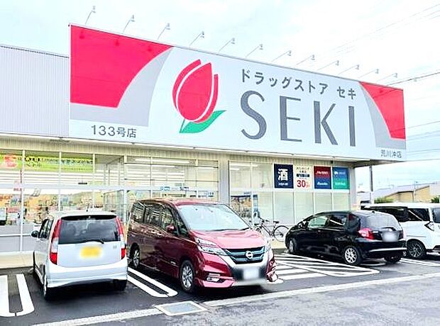 ドラッグストアセキ荒川沖店(1600m)