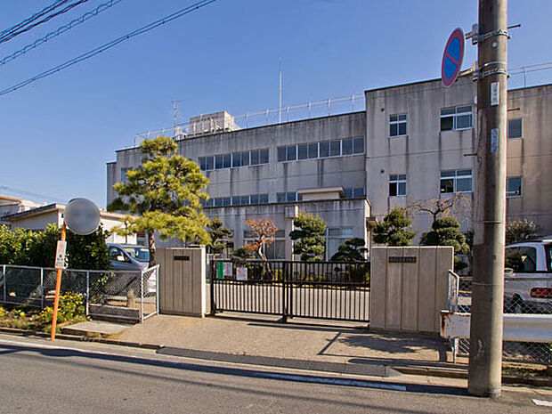 松葉中学校(1100m)