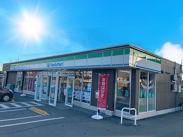 ファミリーマート下妻箕輪店（750m）