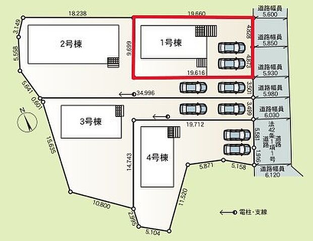 ~カースペース2台分ご用意~ ・2台分のカースペースがございますので、車通勤の方やご来客の多い方にもお勧めのお住まいです。 ・余裕の敷地で余裕の新生活をお過ごしいただけます。