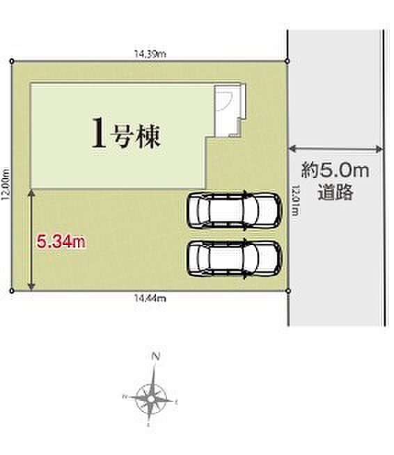 ~カースペース2台分ご用意~ ・2台分のカースペースがございますので、車通勤の方やご来客の多い方にもお勧めのお住まいです。 ・余裕の敷地で余裕の新生活をお過ごしいただけます。
