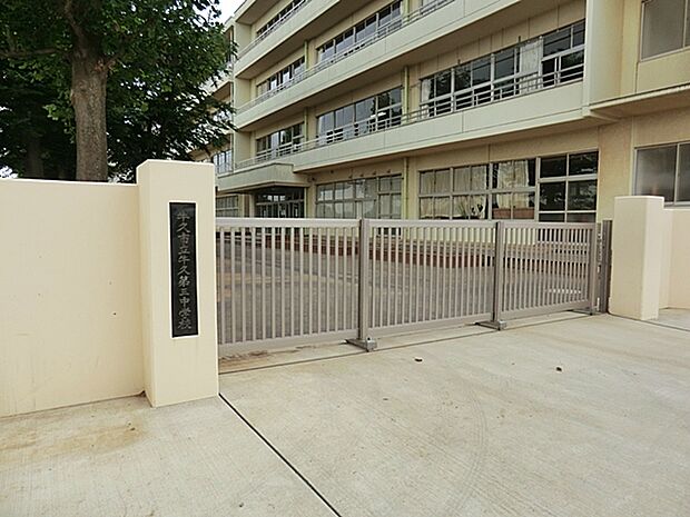 牛久第三中学校(1900m)