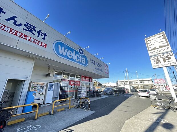 ウエルシア流山向小金店(750m)