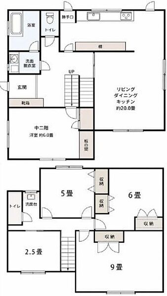 間取り：312001292537