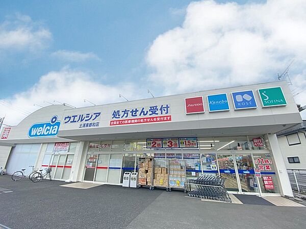 ウエルシア　土浦東都和店（850m）