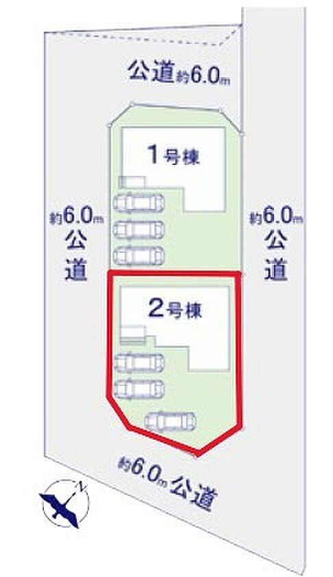~カースペース3台分ご用意~ ・3台分のカースペースがございますので、車通勤の方やご来客の多い方にもお勧めのお住まいです。 ・余裕の敷地で余裕の新生活をお過ごしいただけます。