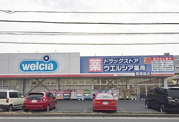 ウエルシア南増尾店(750m)