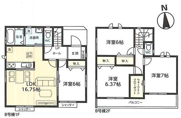 ~全室2面採光の間取り~ ・各お部屋が2面採光になっているので穏やかな陽が降り注ぐ陽当り良好な仕様。 ・明るい空間でくつろぎのお時間をお過ごしいただけます。