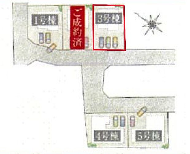 ~カースペース2台以上確保~ ・各棟カースペースが2台以上ございますので、車通勤の方にもお勧めのプランとなっております。 ・余裕の敷地で余裕のある新生活をお過ごしいただけます。
