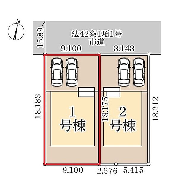 ~カースペース2台分ご用意~ ・2台分のカースペースがございますので、車通勤の方やご来客の多い方にもお勧めのお住まいです。 ・余裕の敷地で余裕の新生活をお過ごしいただけます。