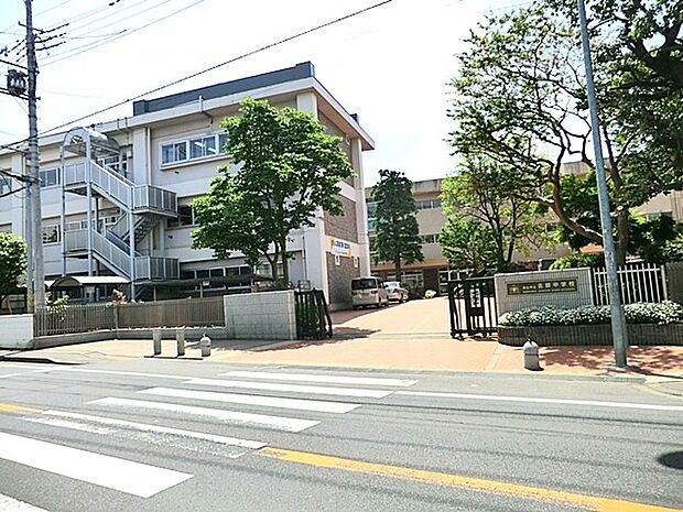 北部中学校(1030m)