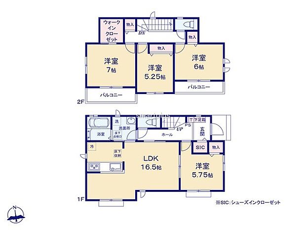 ～全居室南向きの間取り～ ・各居室が南向きなので穏やかな陽の入る陽当り良好な仕様。 ・明るい空間でくつろぎのお時間をお過ごしいただけます。 
