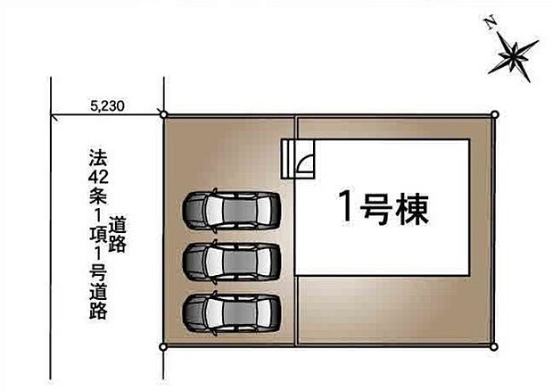 ~カースペース3台分ご用意~ ・3台分のカースペースがございますので、車通勤の方やご来客の多い方にもお勧めのお住まいです。 ・余裕の敷地で余裕の新生活をお過ごしいただけます。