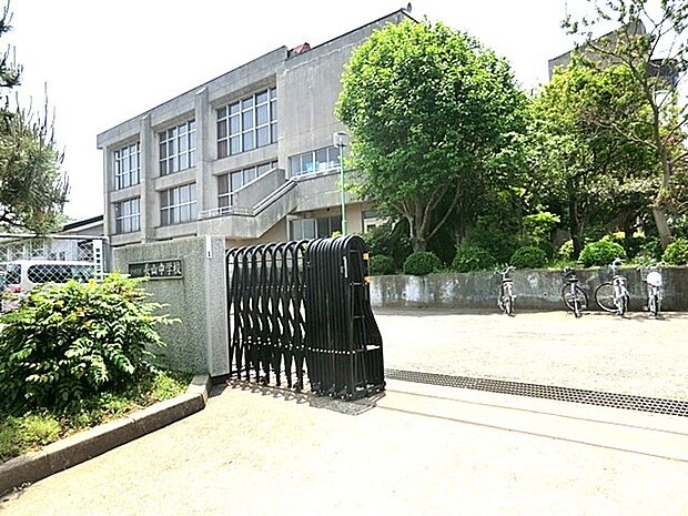 長山中学校(1080m)