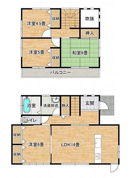 間取り：308000192335