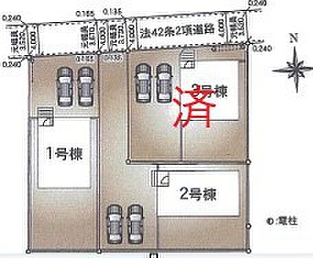 ~カースペース2台以上確保~ ・各棟カースペースが2台以上ございますので、車通勤の方にもお勧めのプランとなっております。 ・余裕の敷地で余裕のある新生活をお過ごしいただけます。