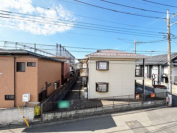 バルコニーからの眺望です