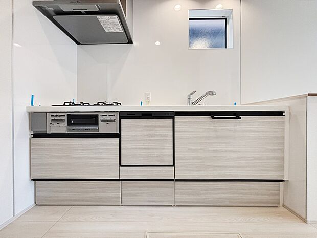 ゆとりあるキッチンではご家族と楽しくお料理ができます。