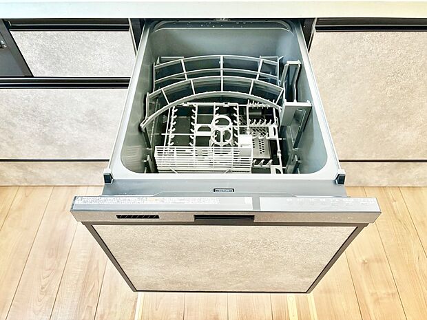 面倒なお片づけは食洗機にお任せ!家事の負担が減って、時間にも気持ちにもゆとりができます。