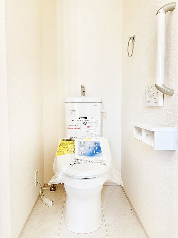 トイレは1階と2階それぞれに配置されていてとても便利です。 