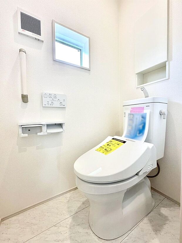 トイレは1階と2階それぞれに配置されていてとても便利です。