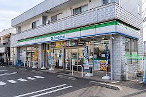 コンビニ 280m ファミリーマート 調布上ノ原店