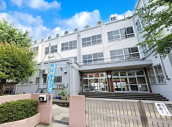 小学校 600m 足立区立弥生小学校