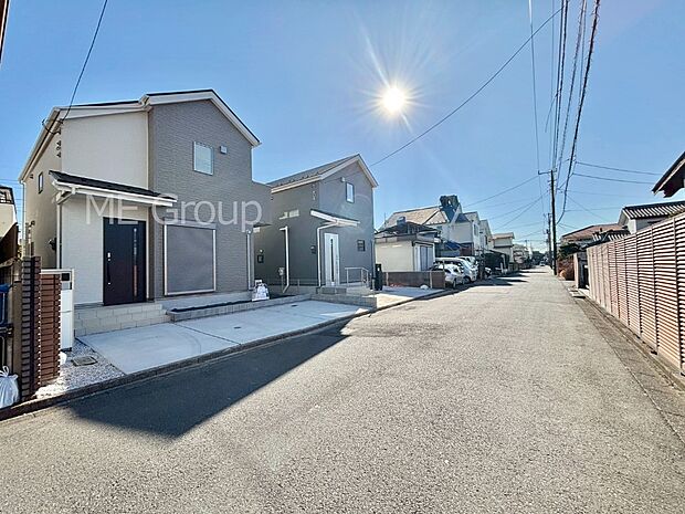 見通しの良さとともに、街並みに開放感を与えてくれます。