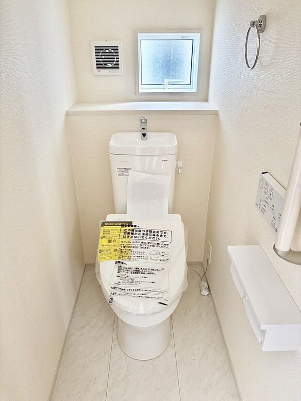 ウォシュレット付きトイレが1階と2階それぞれに配置されていてとても便利です。