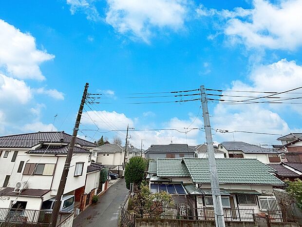 お住まいからの眺望です。