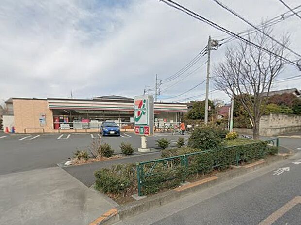 コンビニ 600m セブン-イレブン 小金井貫井北町1丁目店