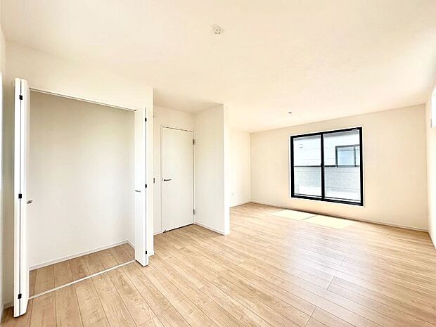 将来は2部屋にすることもできますね。お年頃になったら夢の個室にチェンジ!