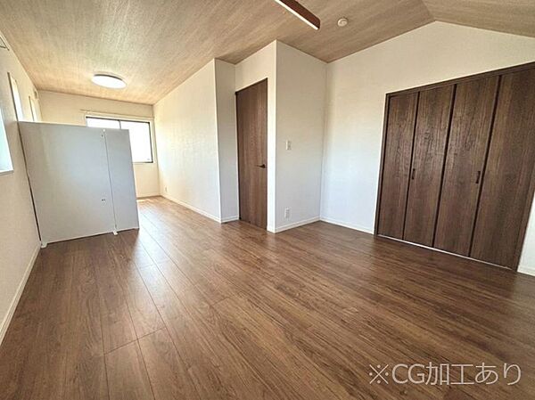 収納も充実しています！どんなお部屋にするか考えるのが楽しみですね。※CG加工あり