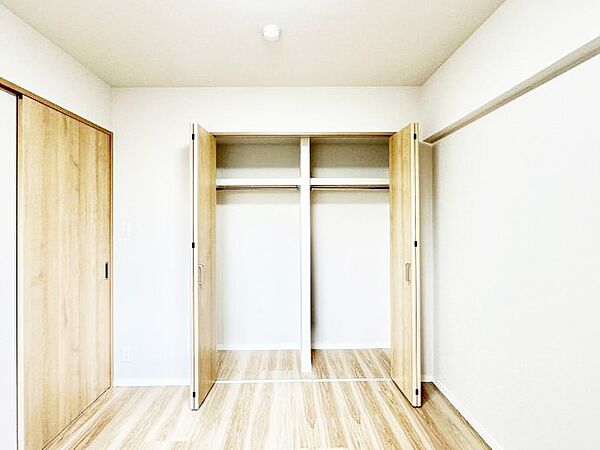 収納力あるクローゼット