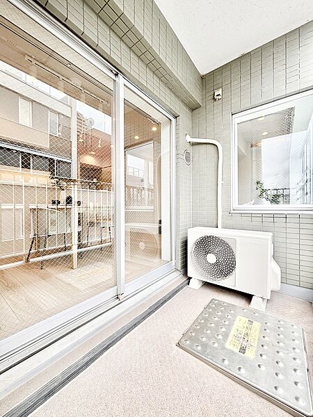 心地よい風を感じながらお洗濯物が干せそうです