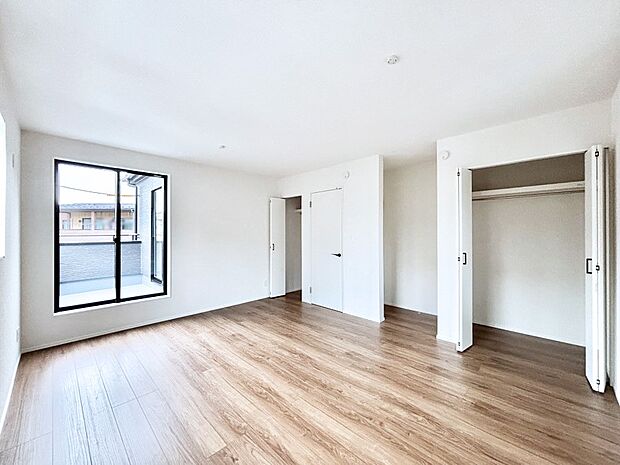 将来は2部屋にすることもできますね。お年頃になったら夢の個室にチェンジ!