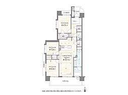 ダイアパレス南大泉 3LDKの間取図画像