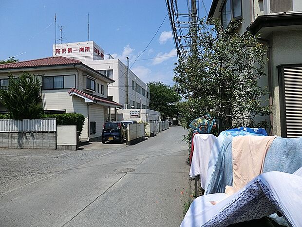 病院 1100m 所沢第一病院
