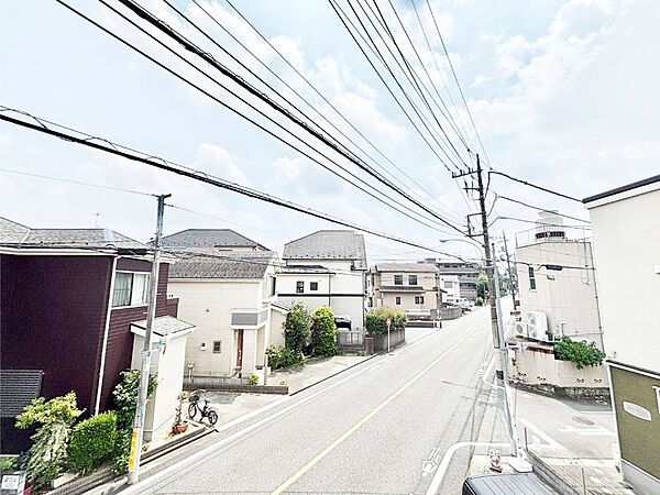 バルコニーからの眺望です