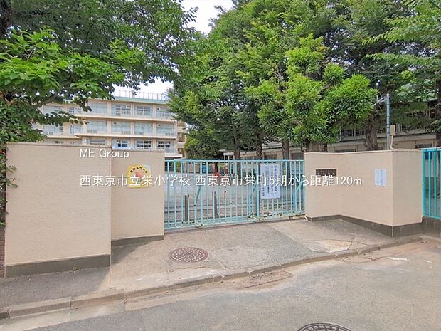 小学校 120m 西東京市立栄小学校