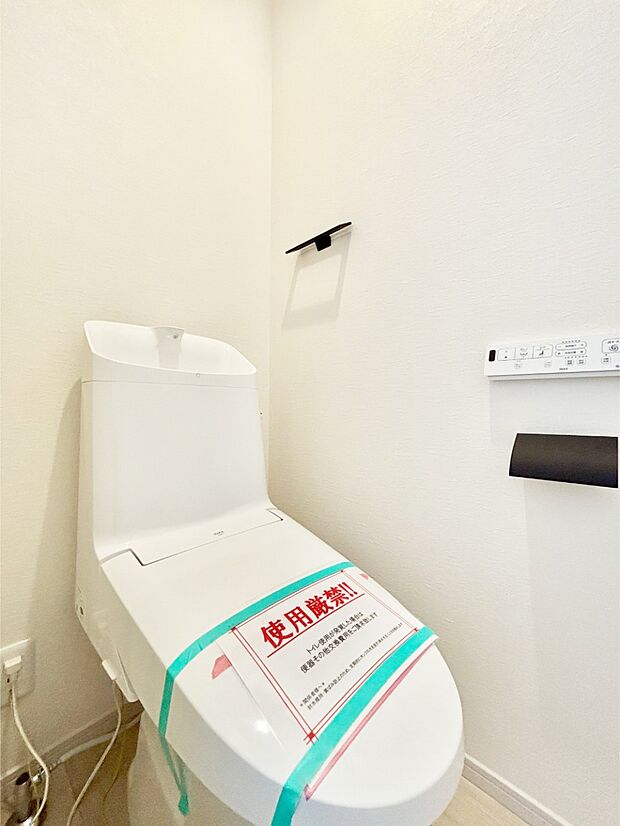 トイレは安心の2箇所！朝のバタバタも一安心です。 