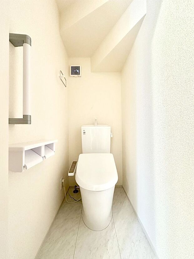 トイレは1階と2階それぞれに配置されていてとても便利です。