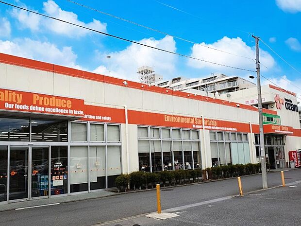 スーパー 900m オザム 美住町店
