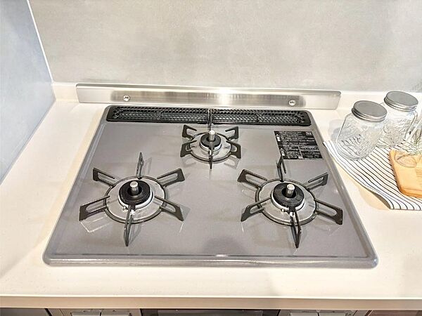 三口ガスコンロでお料理が一気にはかどりそう