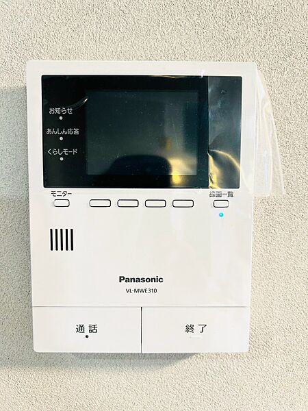 来客者を確認できるＴＶモニター付インターホン